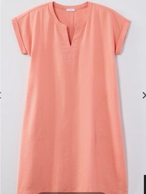 J. Jill Coral Pink Shift Dress
